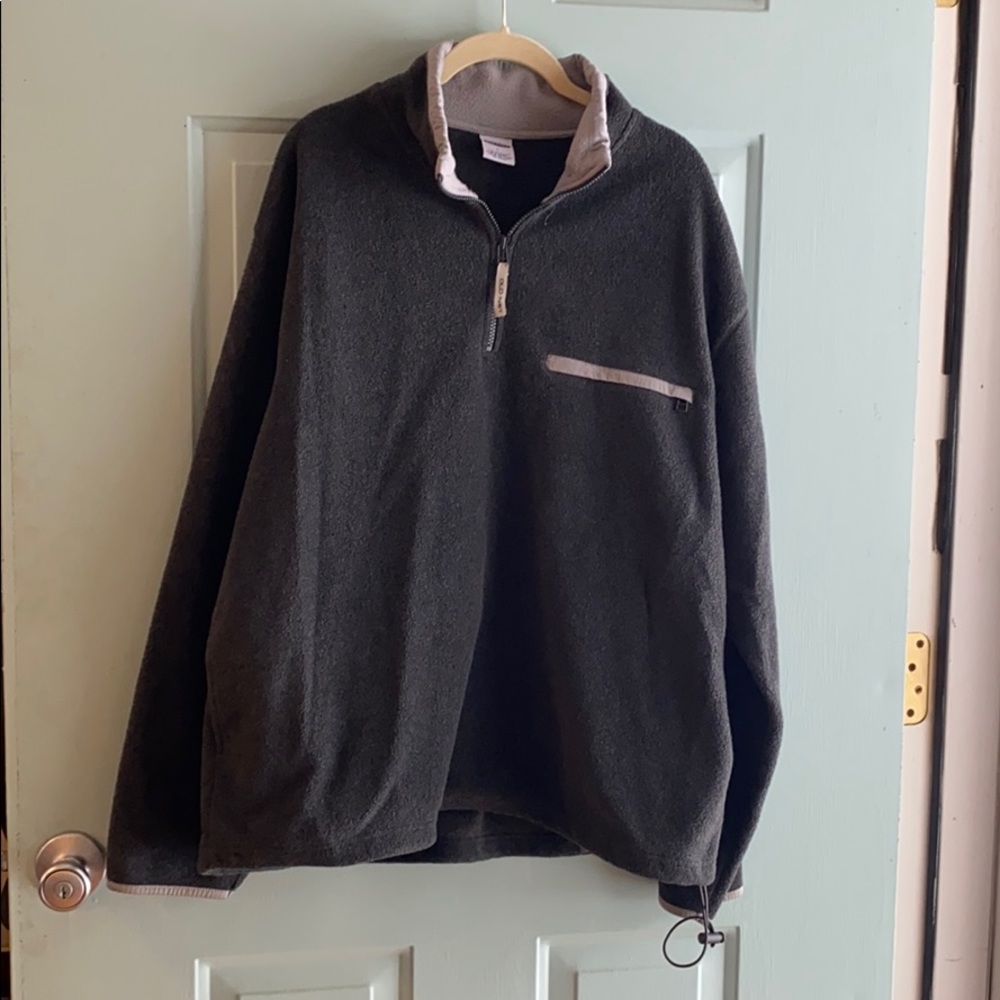 Vintage 90s Old Navy Half Zip Fleece Pockets